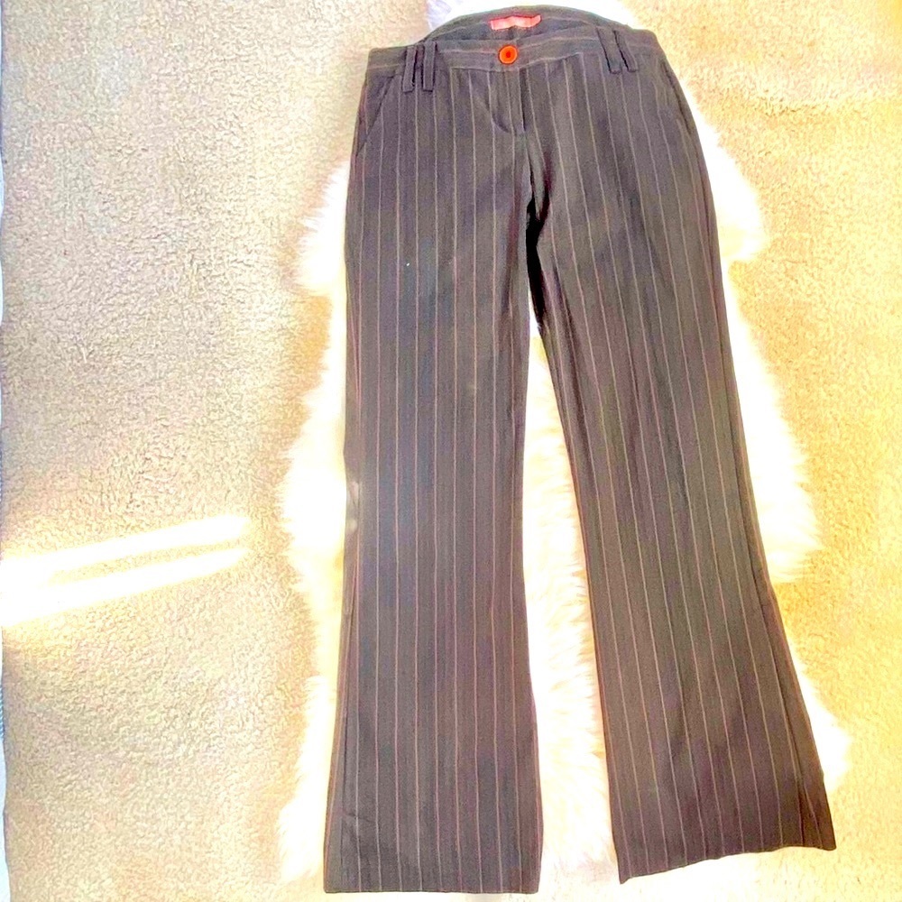 RETRO Y2K Italian Brand Pinstripe Womens Pants From Italy
